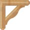 Ekena Millwork Funston Craftsman Rough Sawn Bracket, Western Red Cedar, 6"W x 34"D x 34"H BKT06X34X34FST04RWR - alternate 3